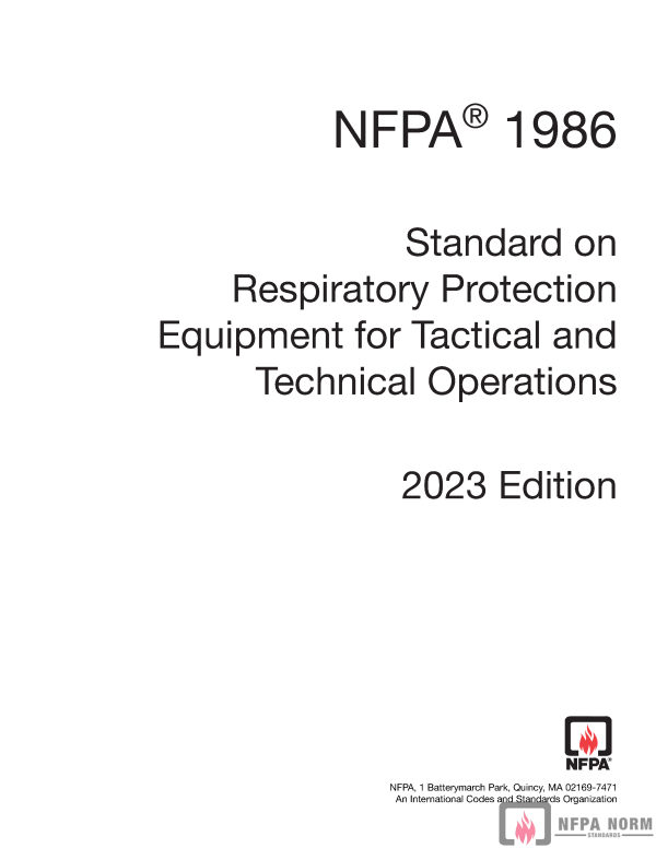 NFPA 1986 PDF